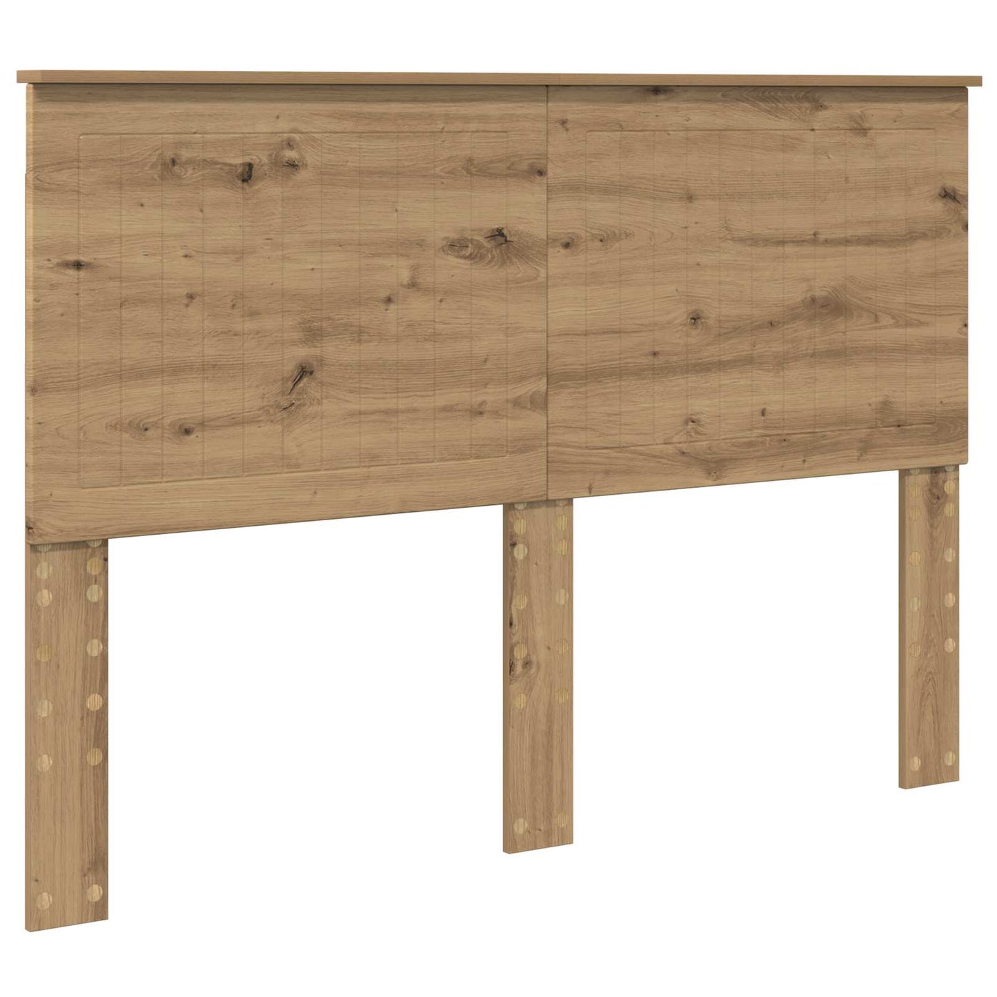 Testiera Rovere artigianale 140 cm Legno multistrato