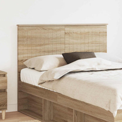 Testiera con testiera Rovere Sonoma 135 cm Legno multistrato