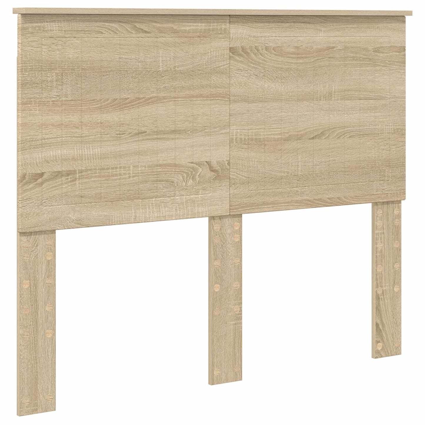 Testiera con testiera Rovere Sonoma 135 cm Legno multistrato