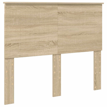 Testiera con testiera Rovere Sonoma 135 cm Legno multistrato