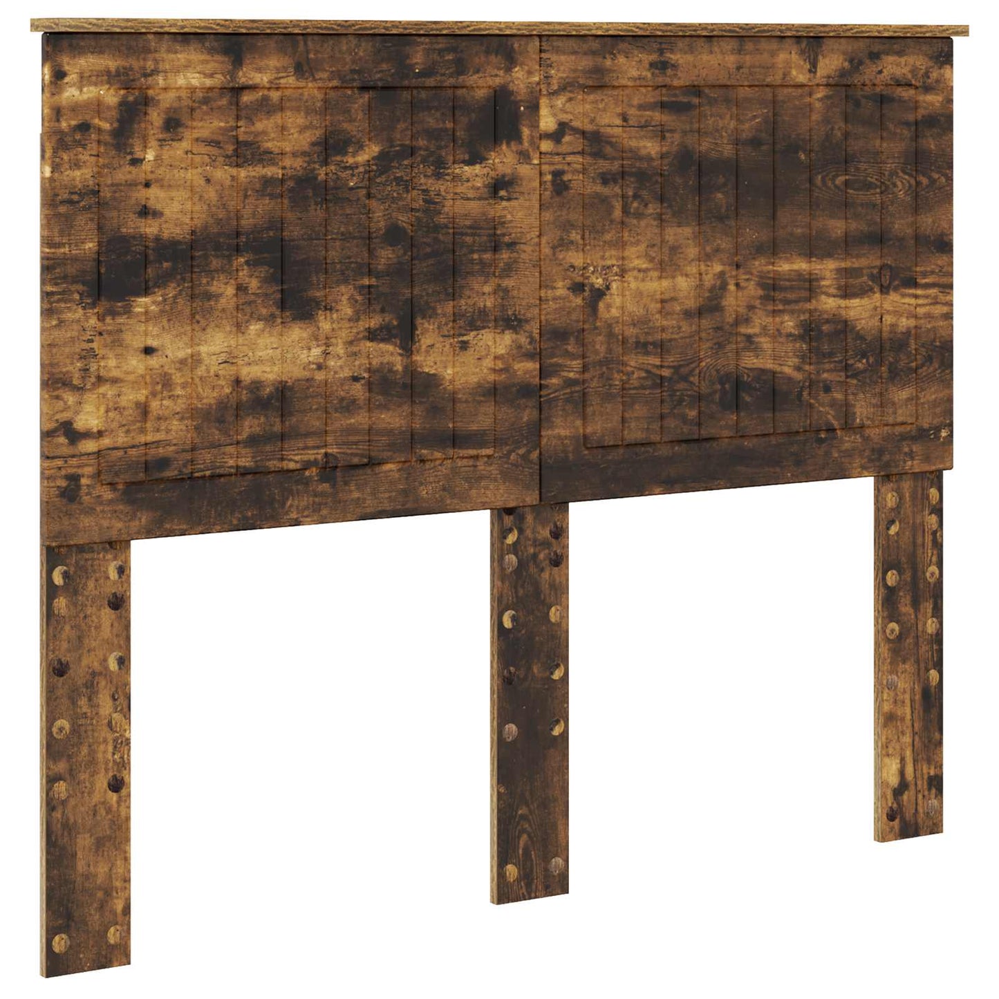 Testiera con testiera Rovere fumÃ© 120 cm Legno multistrato