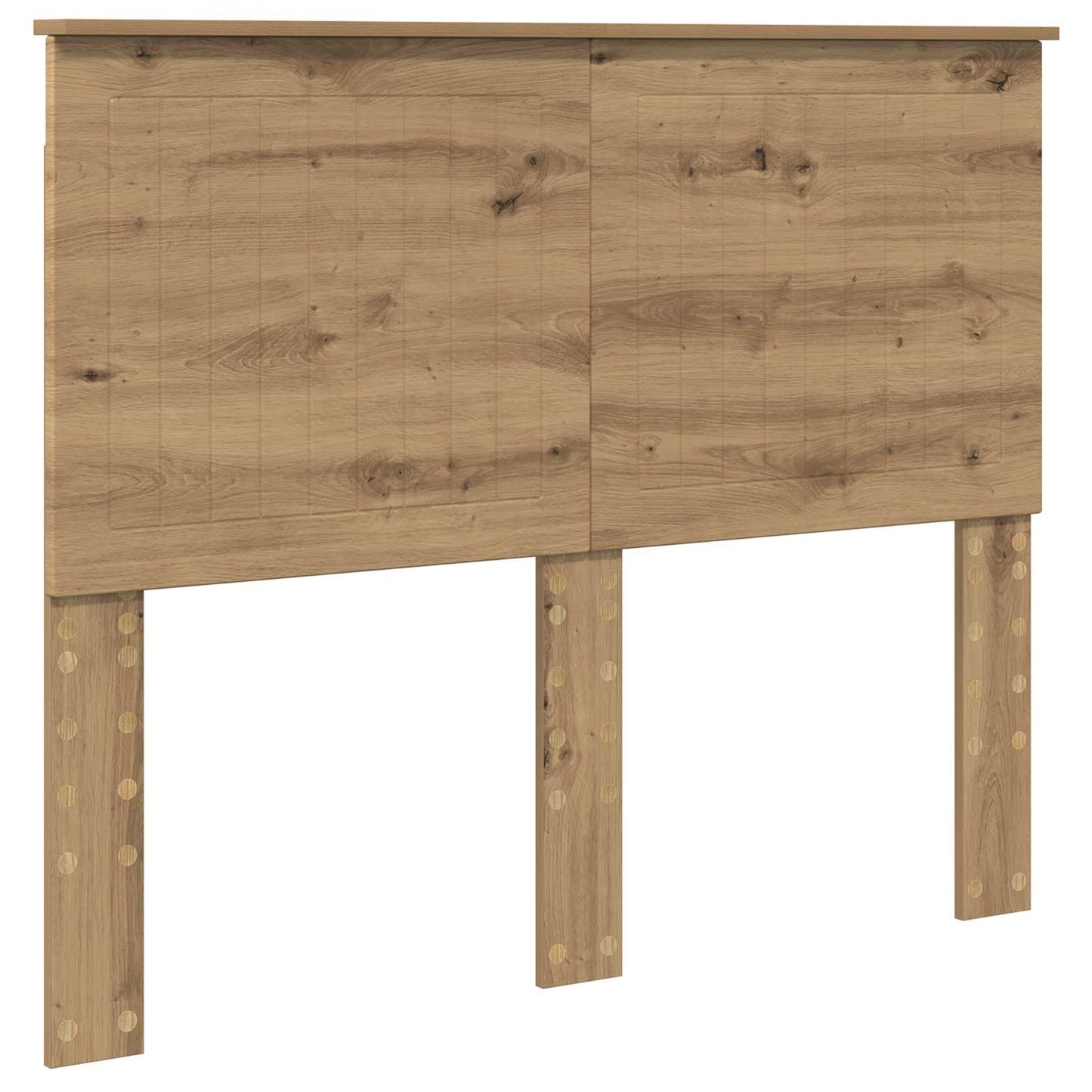 Testiera Rovere artigianale 120 cm Legno multistrato