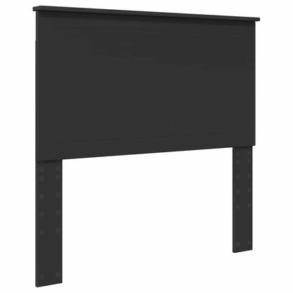 Testiera con testiera Rovere Nero 100 cm Legno multistrato