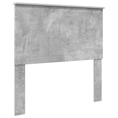 Testiera con testiera Grigio cemento 100 cm Legno multistrato