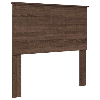 Testiera con testiera Rovere Marrone 100 cm Legno multistrato