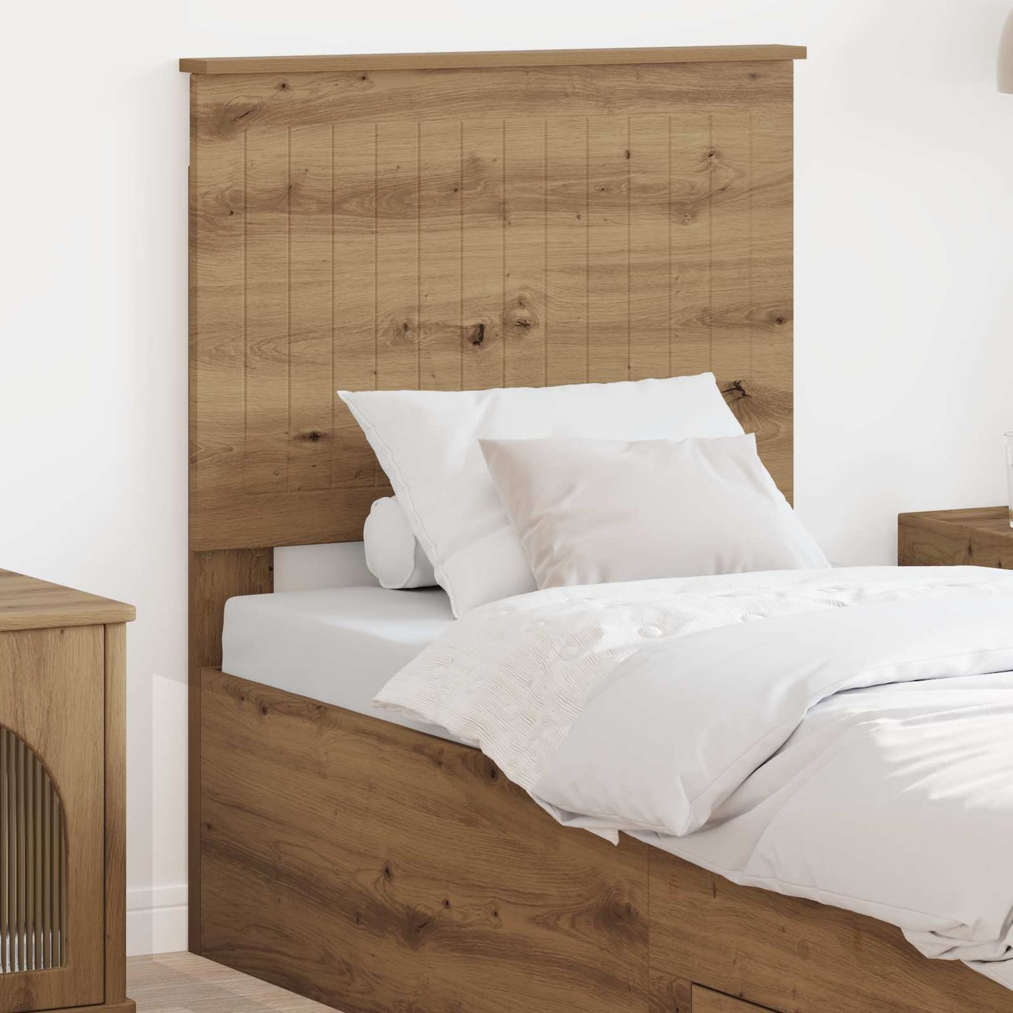 Testiera Rovere artigianale 75 cm Legno multistrato