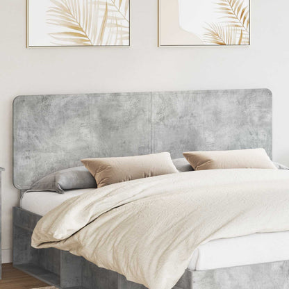 Testiera Grigio cemento 200 cm Legno multistrato