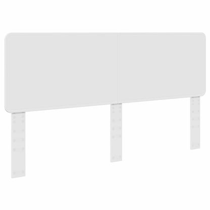 Testiera Bianco Lucido 200 cm Legno multistrato