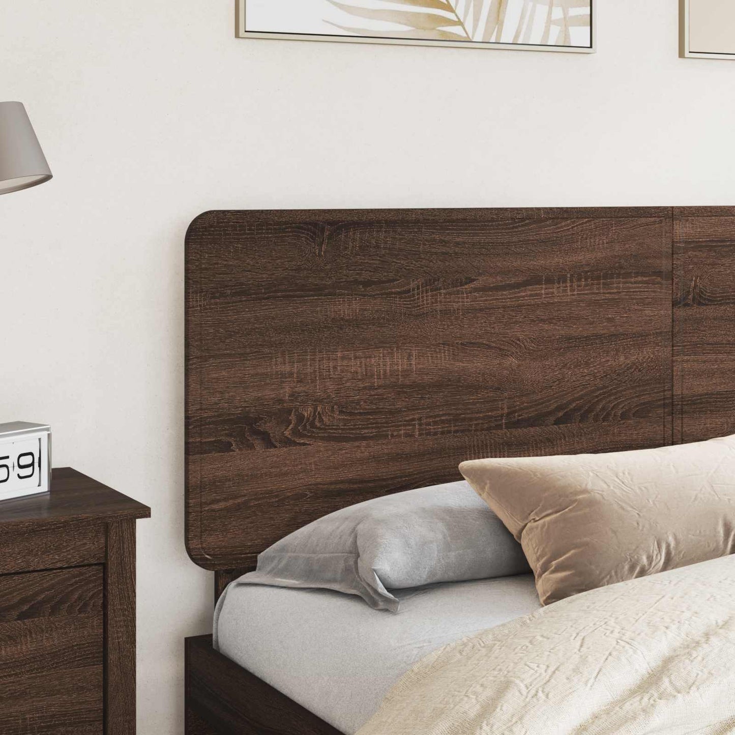 Testiera Rovere Marrone 200 cm Legno multistrato