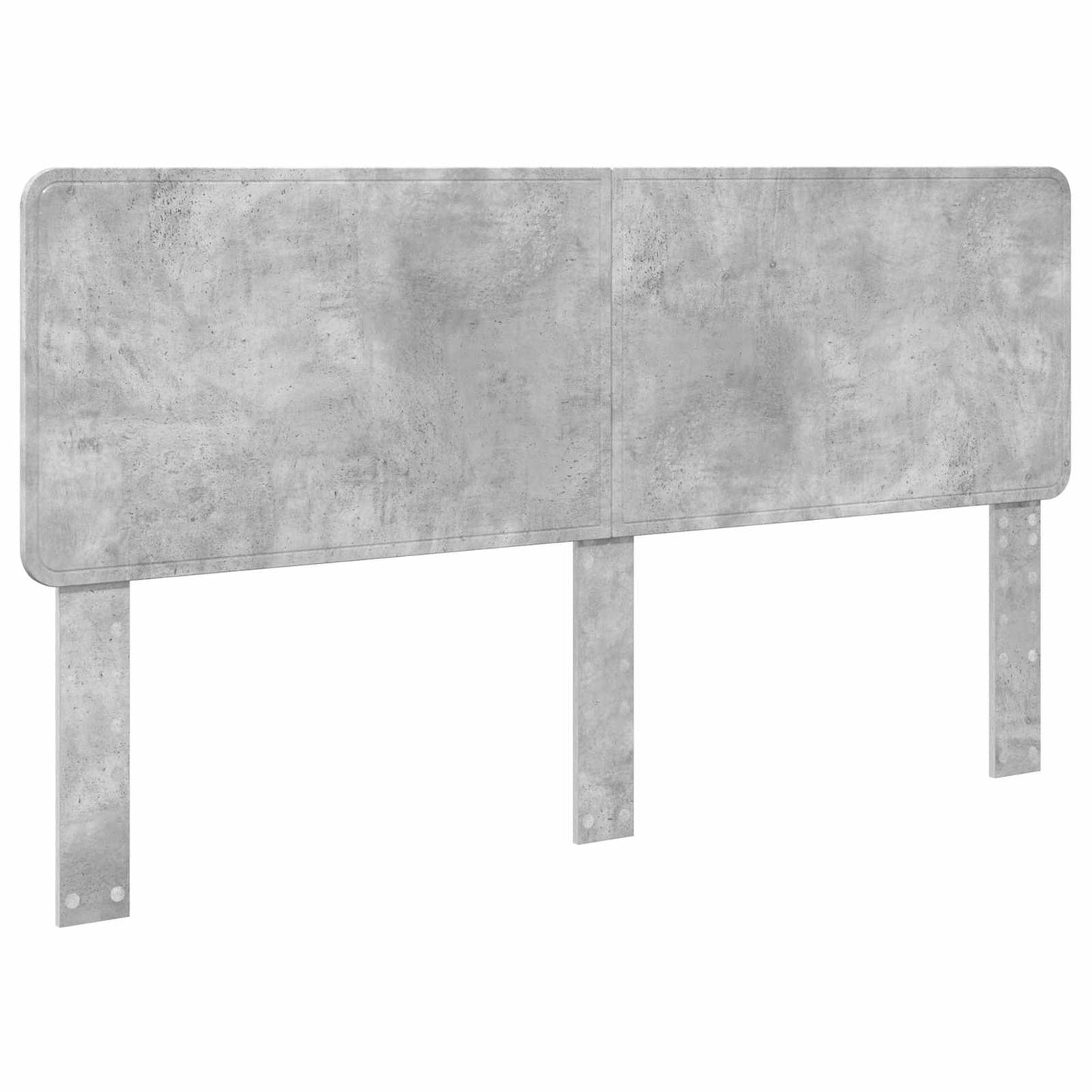 Testiera Grigio cemento 180 cm Legno multistrato