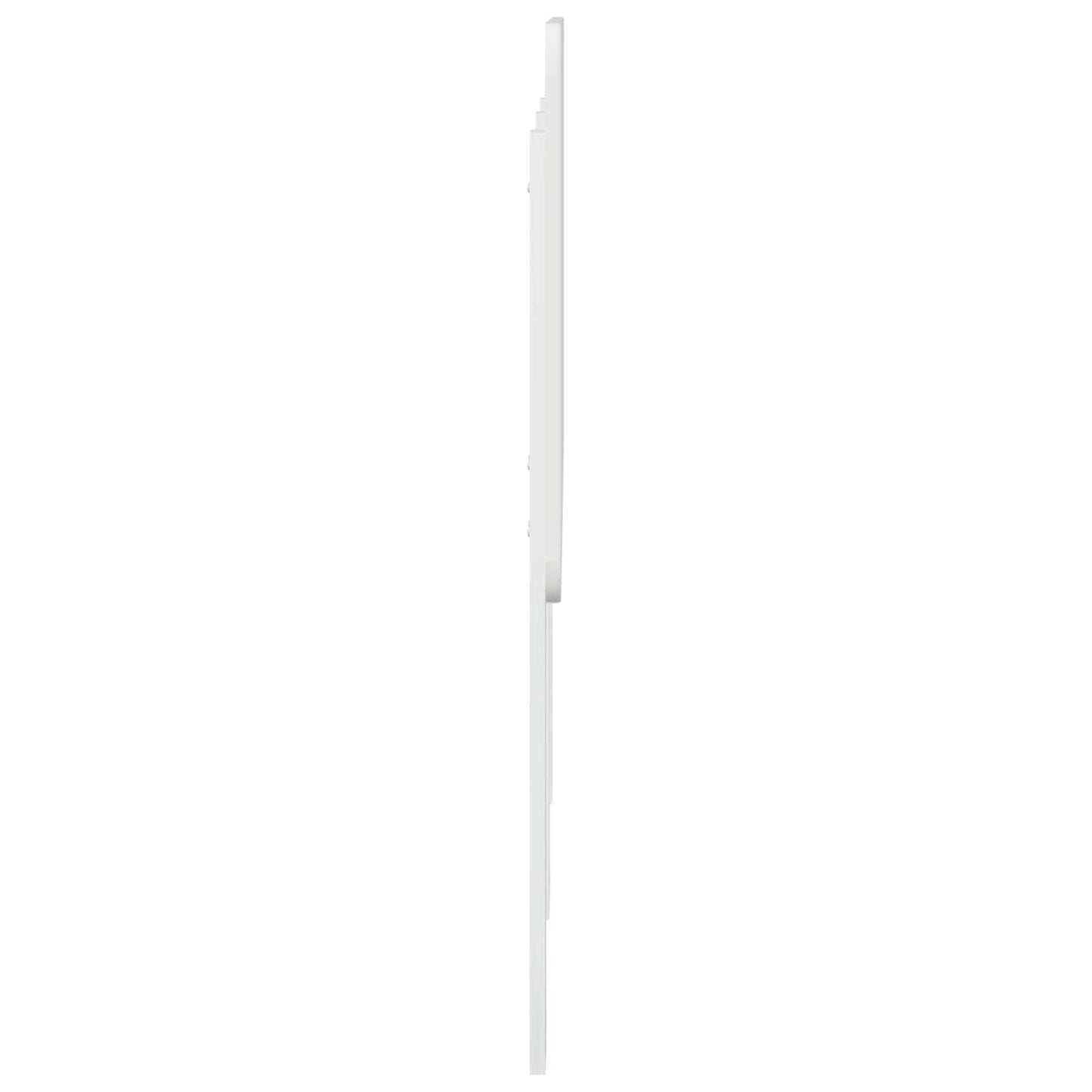 Testiera Bianco 140 cm Legno multistrato