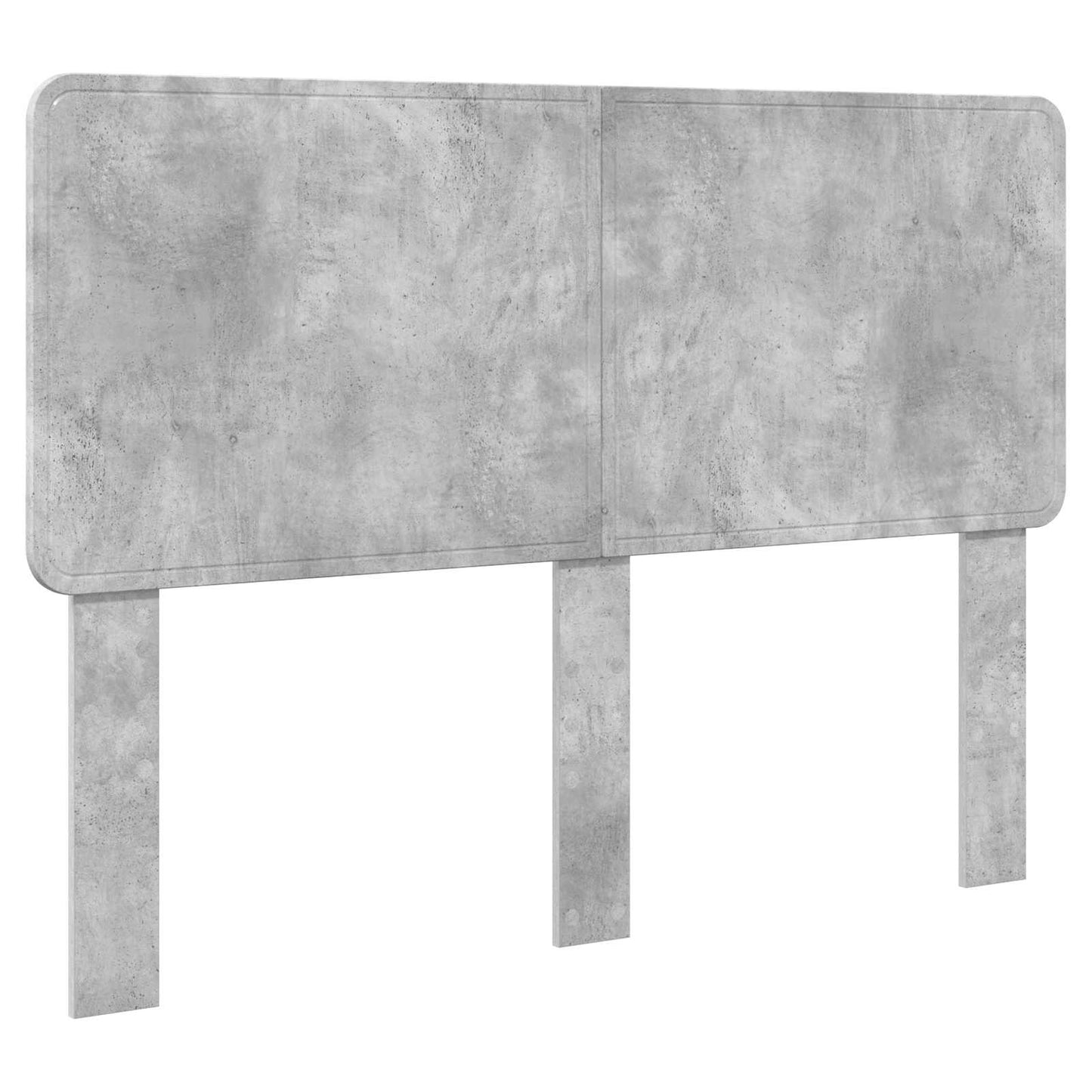 Testiera Grigio cemento 140 cm Legno multistrato