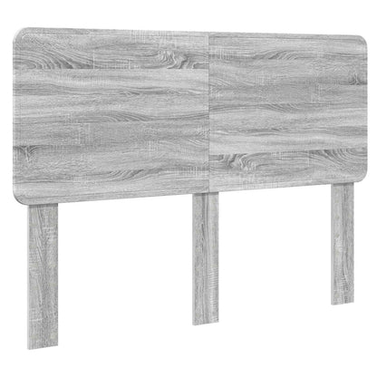 Testiera Grigio Sonoma 140 cm Legno multistrato