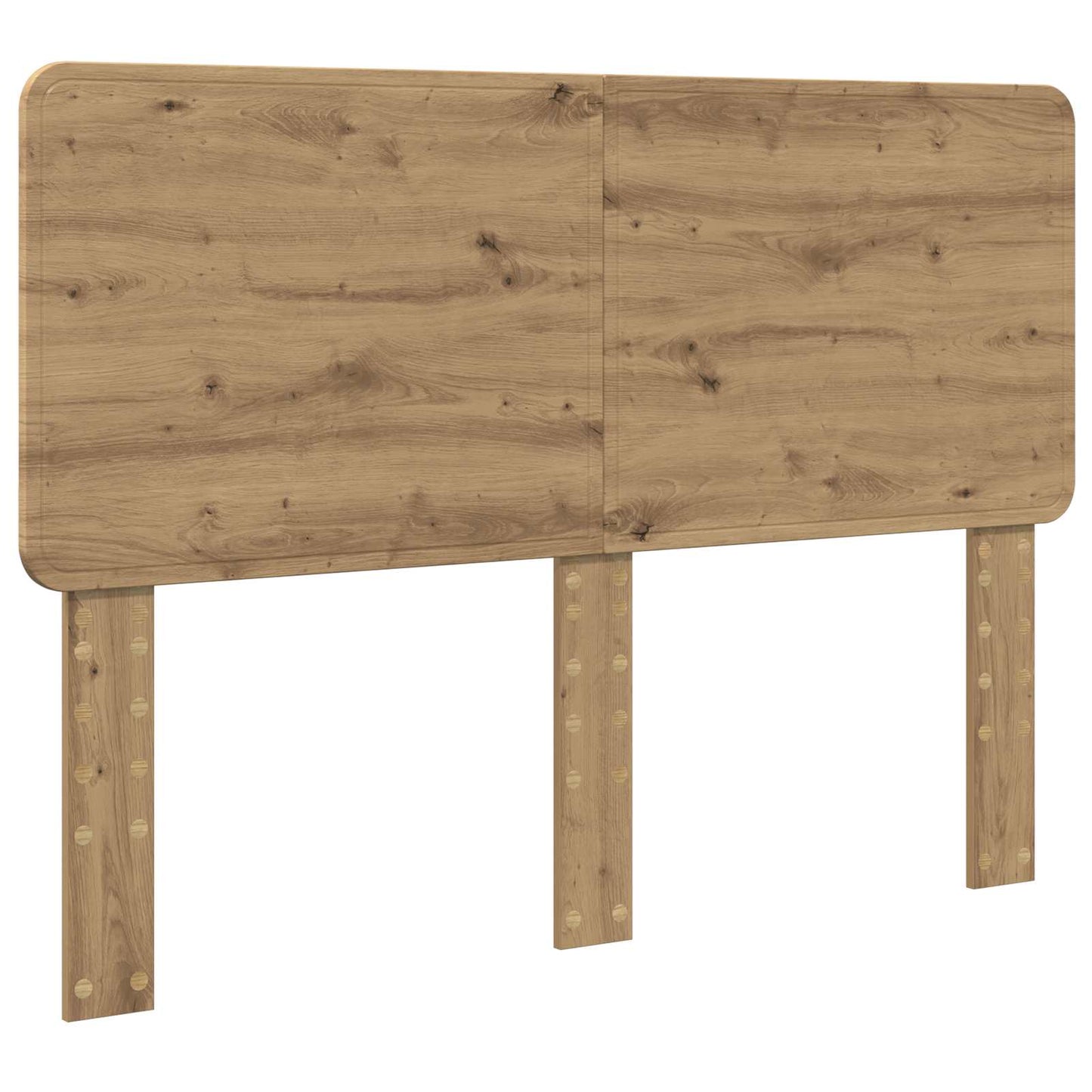 Testiera Rovere artigianale 140 cm Legno multistrato