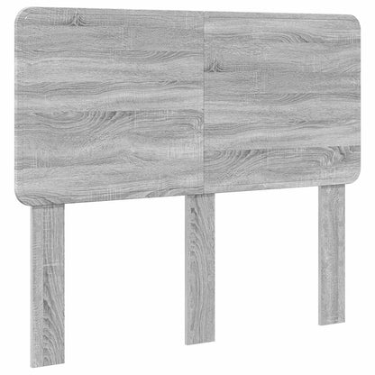 Testiera Grigio Sonoma 120 cm Legno multistrato