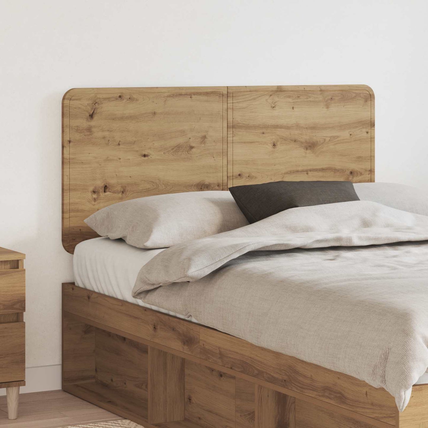 Testiera Rovere artigianale 120 cm Legno multistrato