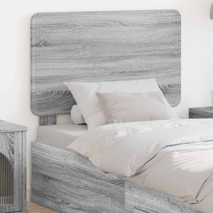Testiera Grigio Sonoma 100 cm Legno multistrato