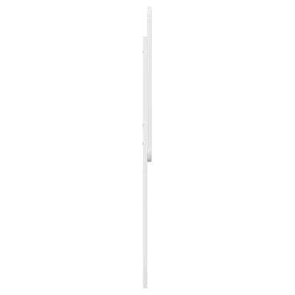 Testiera Bianco Lucido 90 cm Legno multistrato