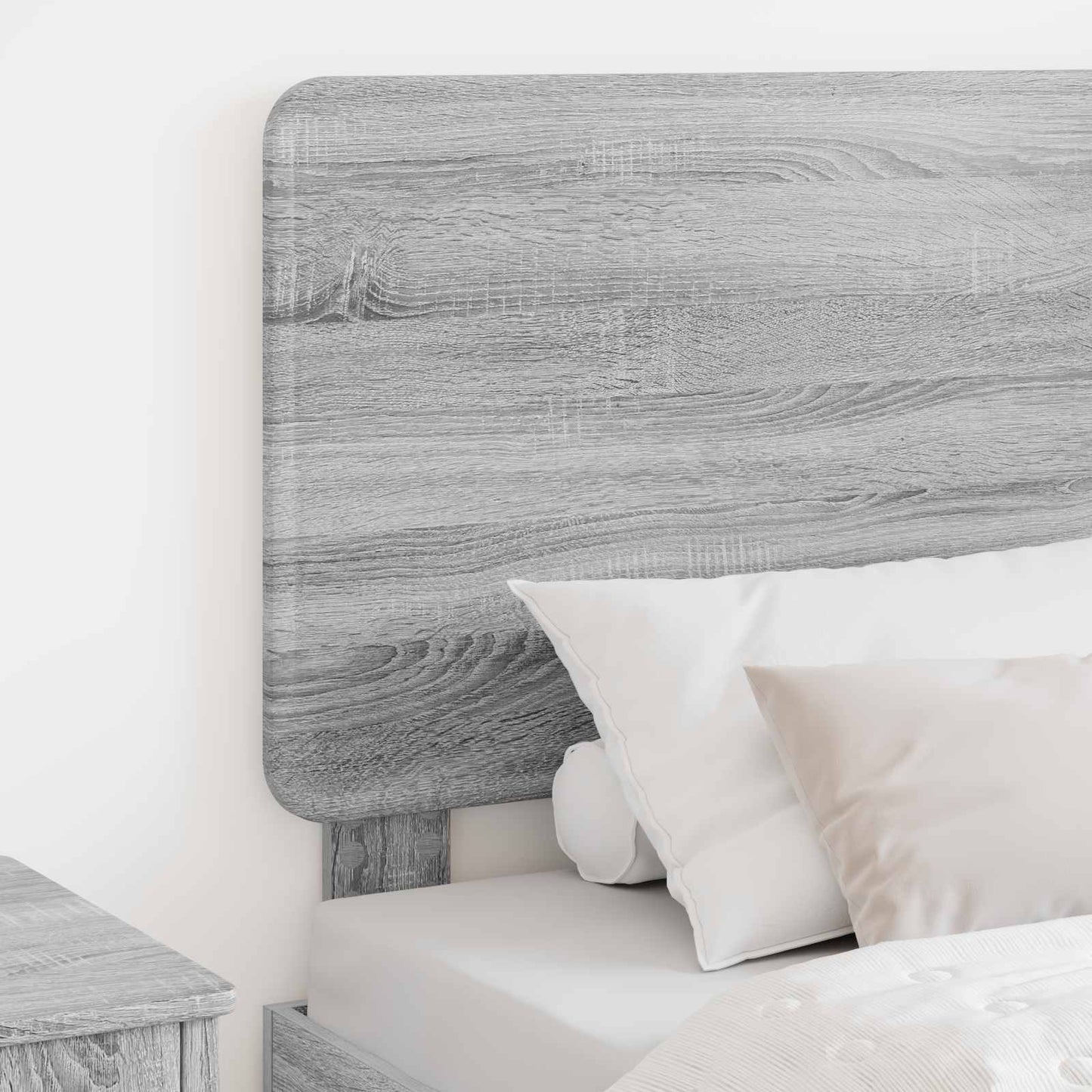 Testiera Grigio Sonoma 90 cm Legno multistrato