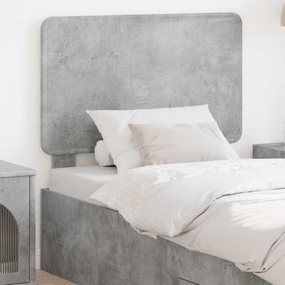 Testiera Grigio cemento 80 cm Legno multistrato