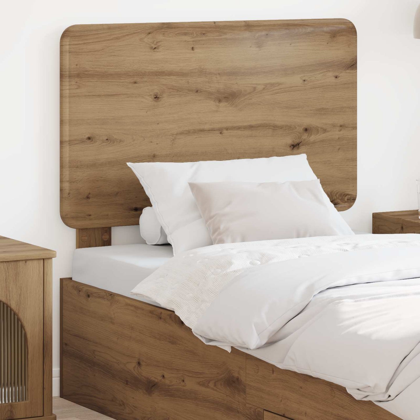 Testiera Rovere artigianale 80 cm Legno multistrato
