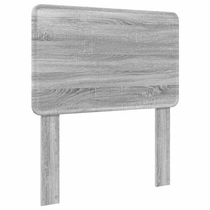Testiera Grigio Sonoma 75 cm Legno multistrato