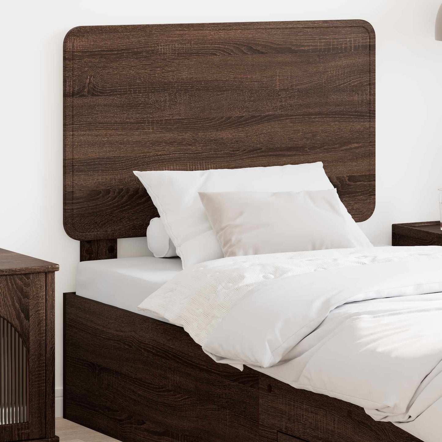 Testiera Rovere Marrone 75 cm Legno multistrato