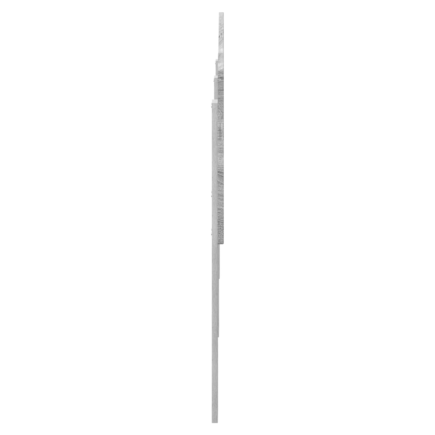 Testiera Grigio Sonoma 200 cm Legno multistrato