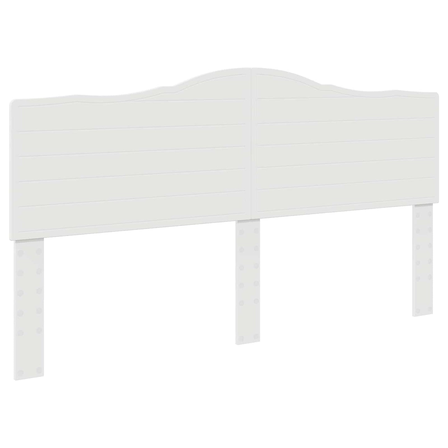 Testiera Bianco 180 cm Legno multistrato