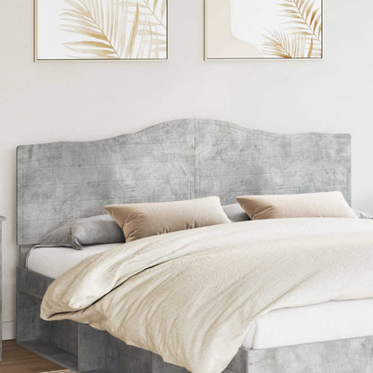 Testiera Grigio cemento 180 cm Legno multistrato
