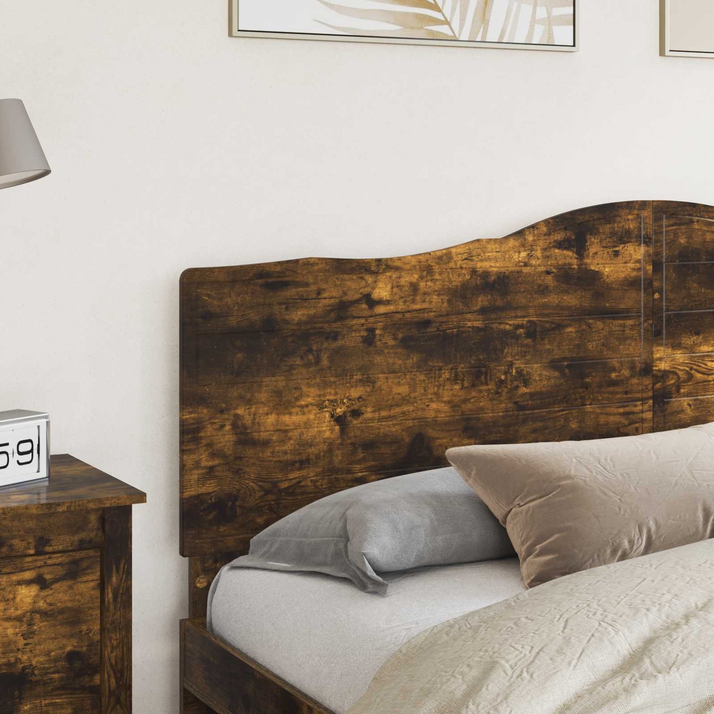 Testiera Rovere fumÃ© 180 cm Legno multistrato