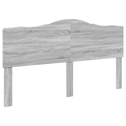 Testiera Grigio Sonoma 180 cm Legno multistrato