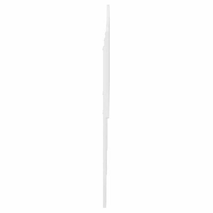 Testiera Bianco Lucido 140 cm Legno multistrato