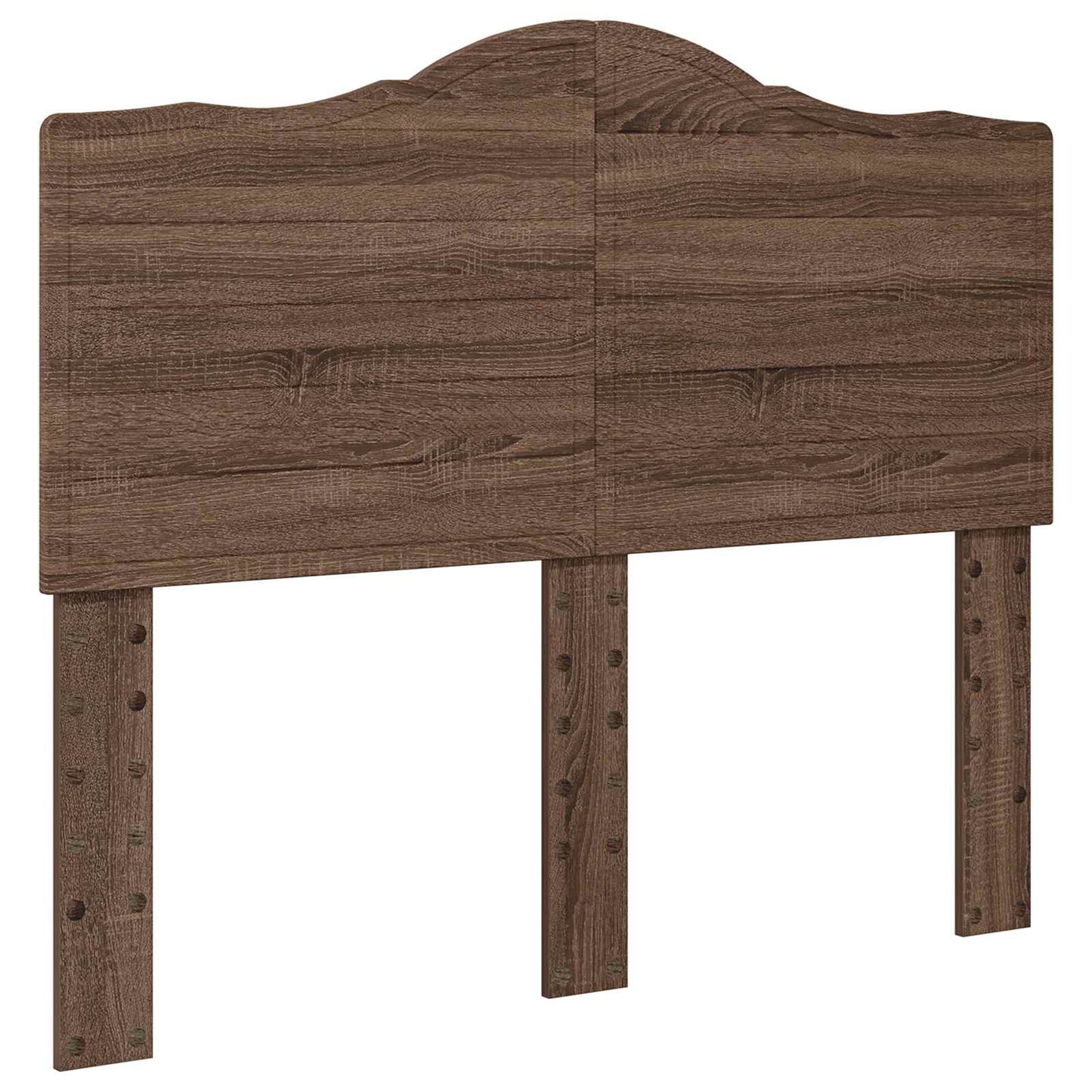 Testiera Rovere Marrone 135 cm Legno multistrato