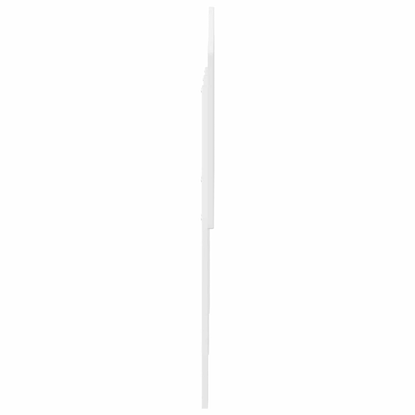 Testiera Bianco 120 cm Legno multistrato