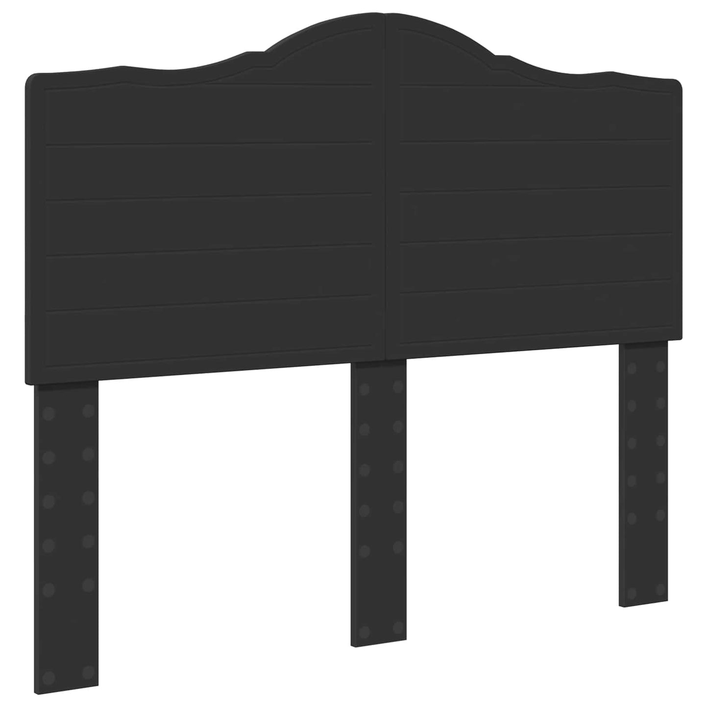 Testiera Rovere Nero 120 cm Legno multistrato