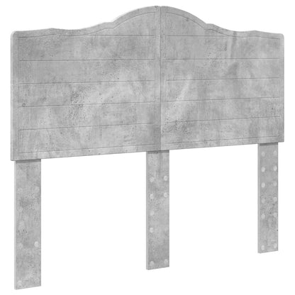 Testiera Grigio cemento 120 cm Legno multistrato