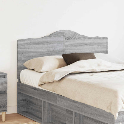 Testiera Grigio Sonoma 120 cm Legno multistrato