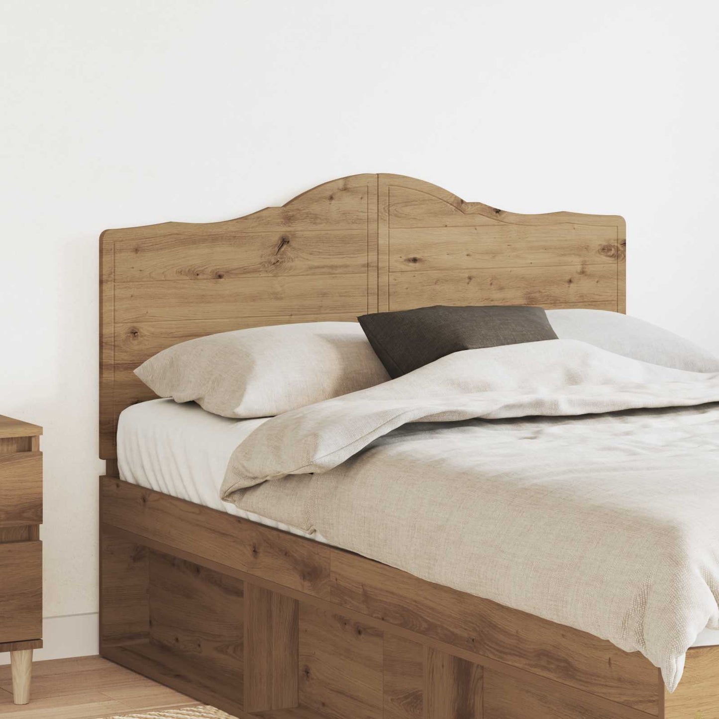 Testiera Rovere artigianale 120 cm Legno multistrato