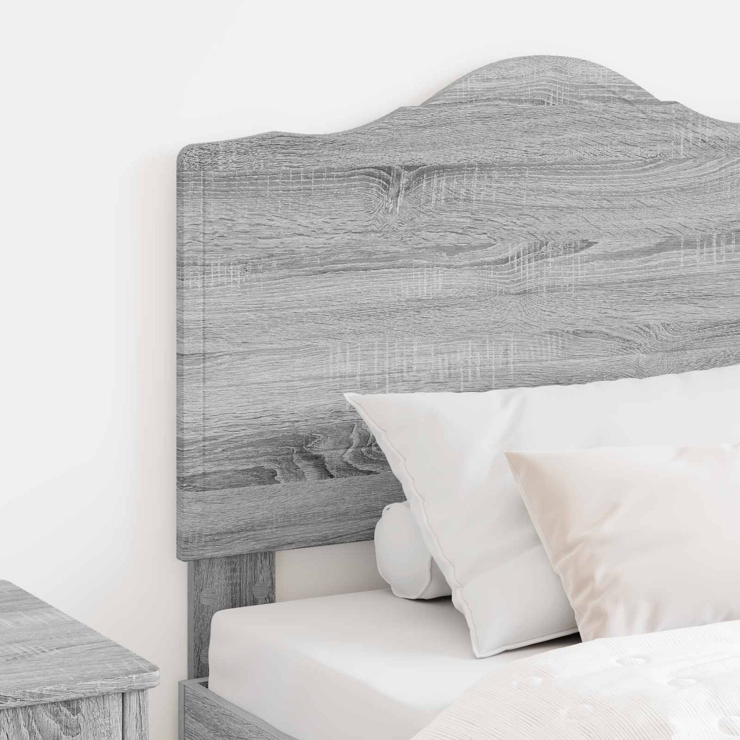 Testiera Grigio Sonoma 100 cm Legno multistrato
