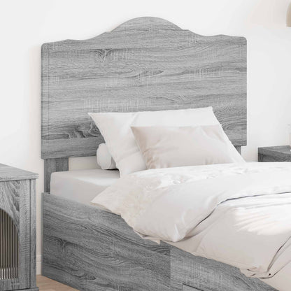Testiera Grigio Sonoma 100 cm Legno multistrato