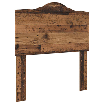 Testiera Legno vecchio 90 cm Legno multistrato
