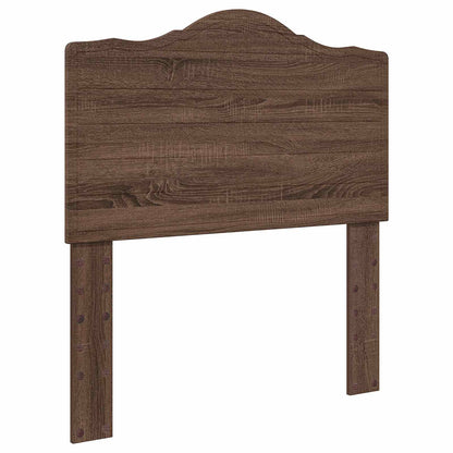 Testiera Rovere Marrone 80 cm Legno multistrato