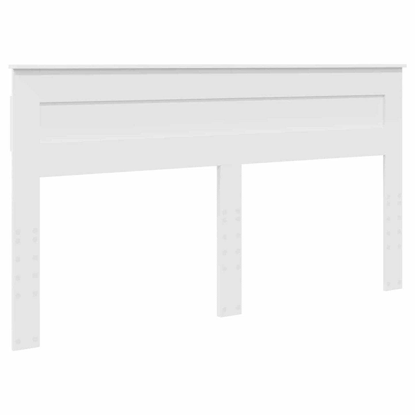 Testiera Bianco 200 cm Legno multistrato