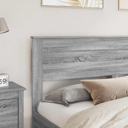Testiera Grigio Sonoma 200 cm Legno multistrato