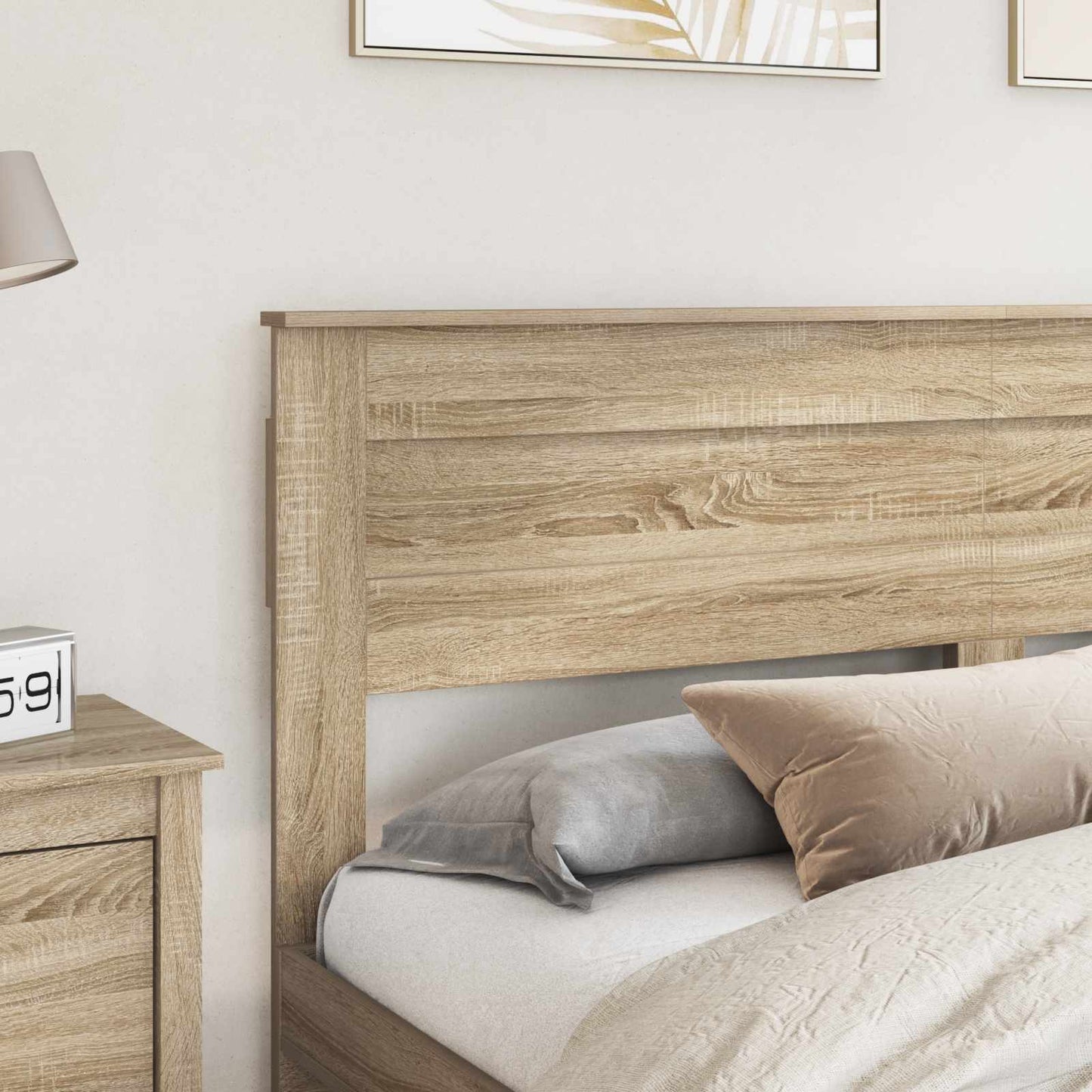 Testiera Rovere Sonoma 180 cm Legno multistrato