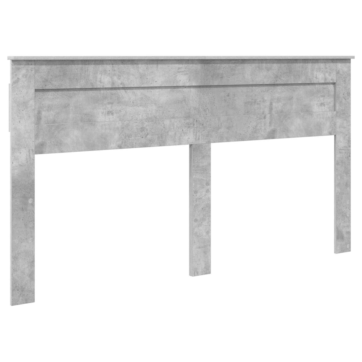 Testiera Grigio cemento 180 cm Legno multistrato