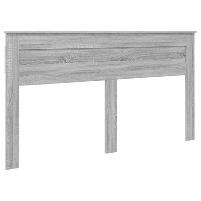 Testiera Grigio Sonoma 180 cm Legno multistrato