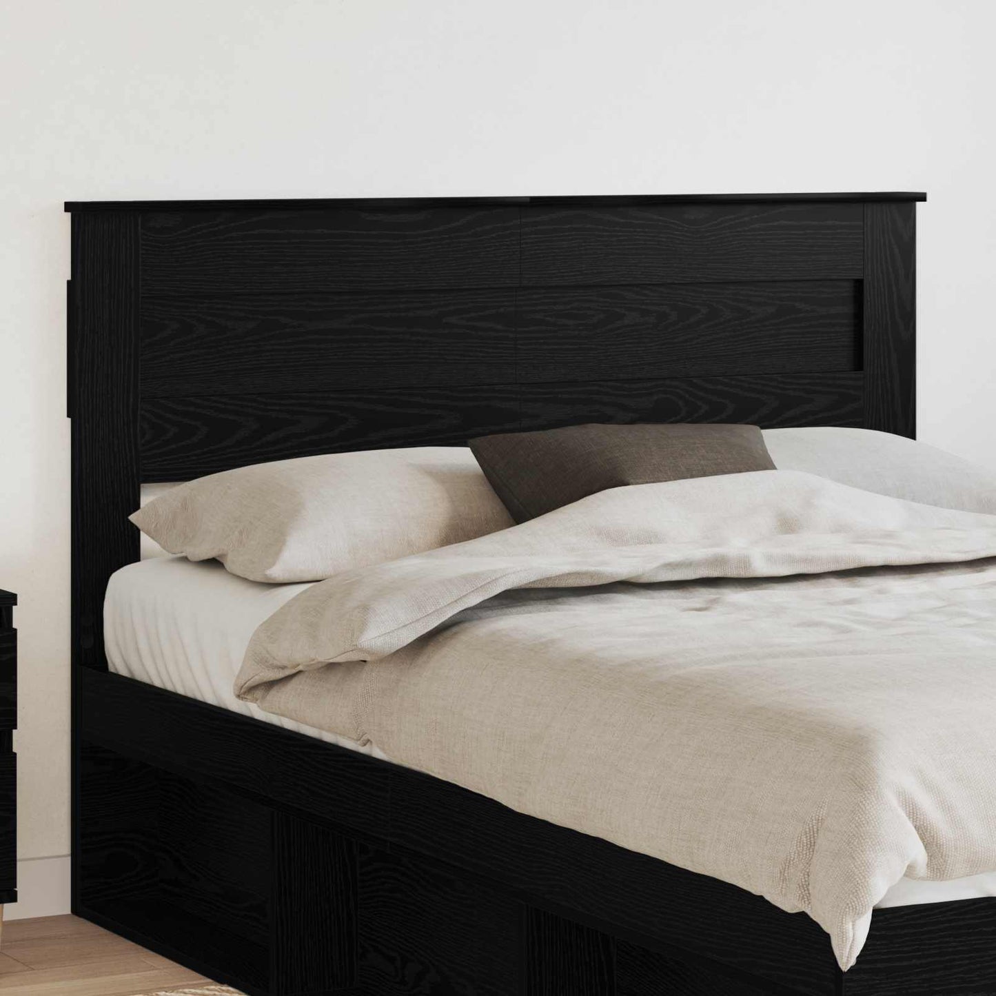 Testiera Rovere Nero 160 cm Legno multistrato
