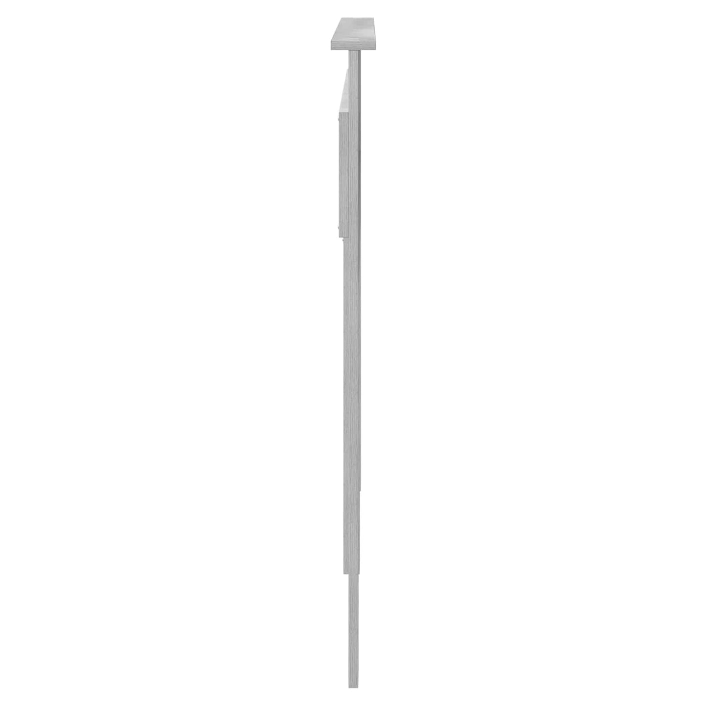 Testiera Grigio Sonoma 160 cm Legno multistrato